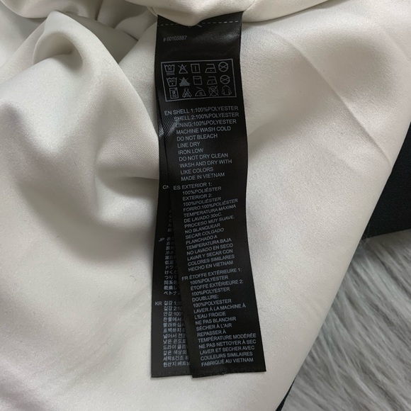 Black/white color block dress - Picture 6 of 7